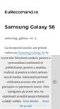 Mobile Screenshot of eurecomand.ro